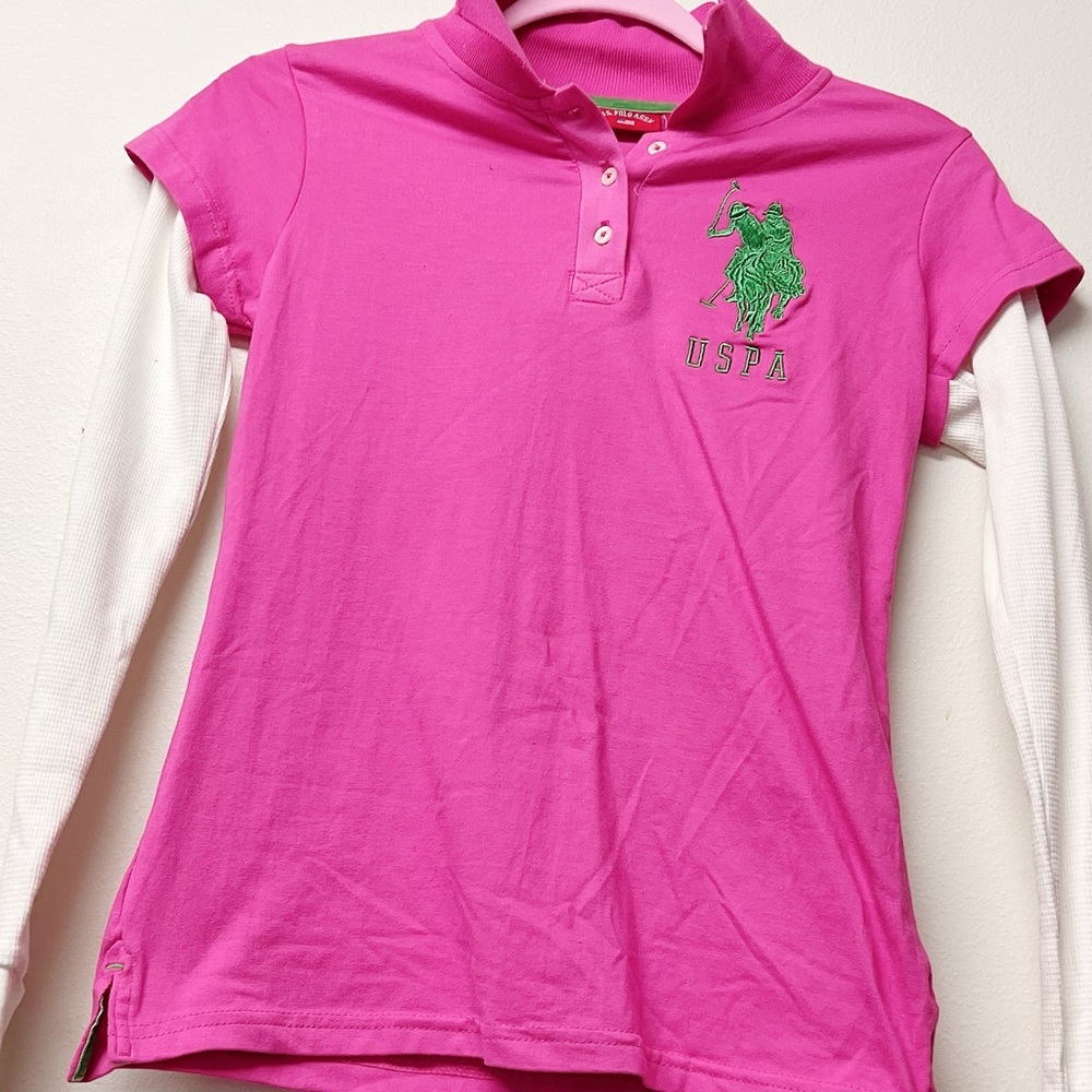 US Polo , long sleeve,size14/16 NWT